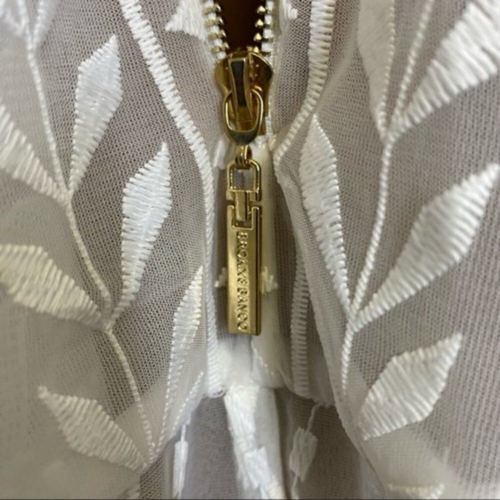 Bronx and Banco White Dress Women Size Medium - Picture 10 of 13